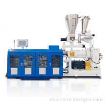 Plastic parallel twin screw extruder